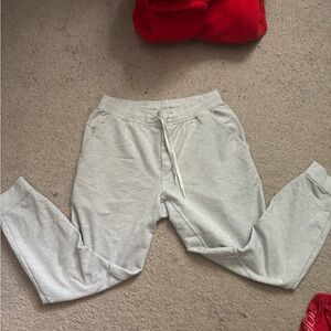 Lululemon Light Gray Jogger Pants